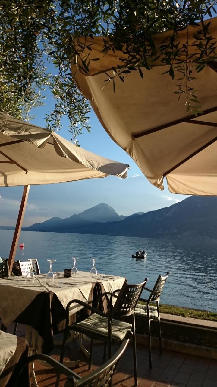 ברנצונה סול גארדה Piccolo Hotel Direkt Am See מראה חיצוני תמונה